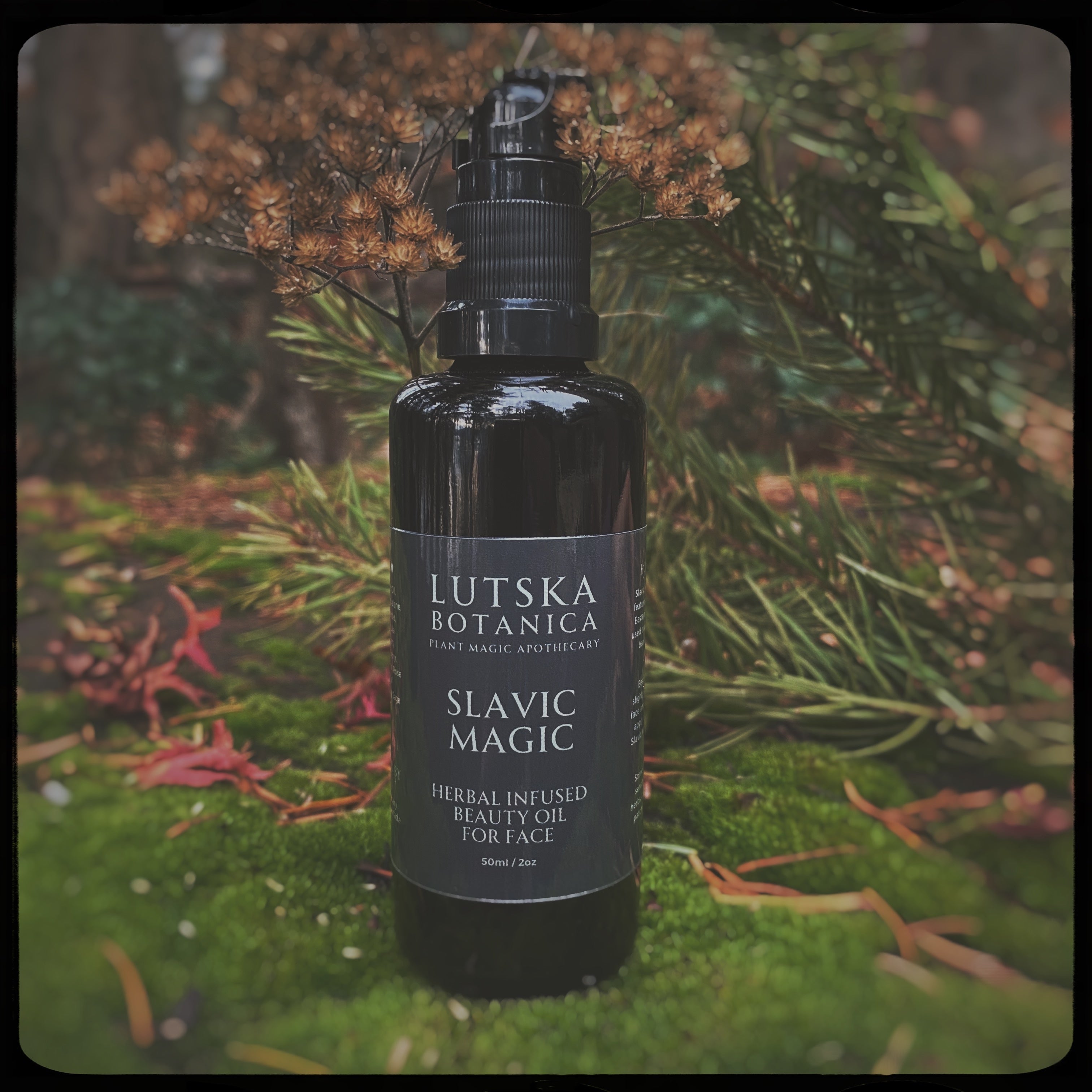SLAVIC MAGIC™ - Herbal Infused Facial Oil - Calendula, Yarrow, Elderflower, Linden, Hops + more