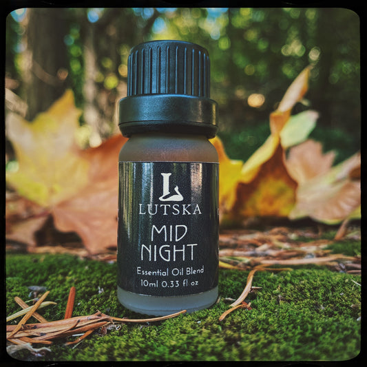 MIDNIGHT 🌙 Essential Oil Blend ~ Frankincense, Patchouli, Orange, Bay Laurel, Myrrh