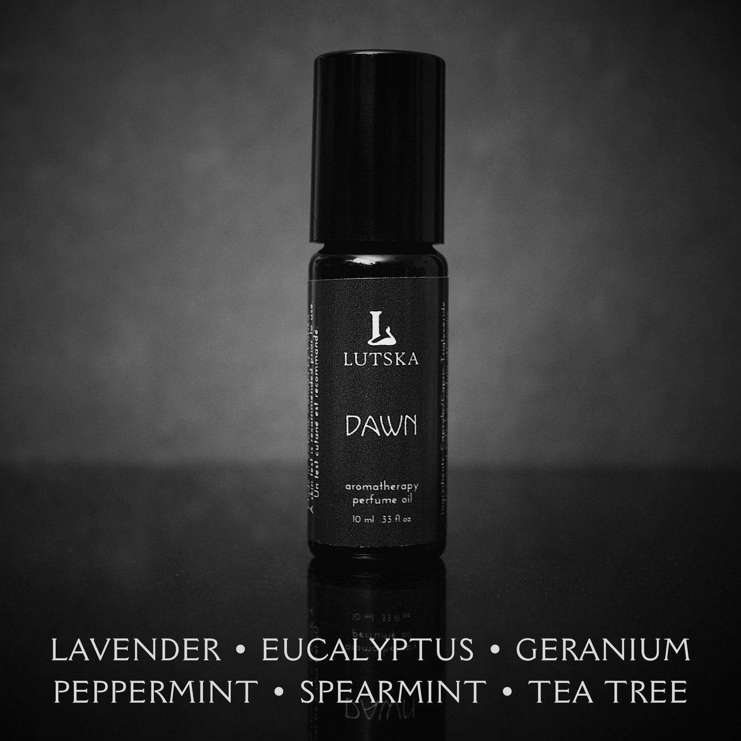 dawn aromatherapy roller with lavender eucalyptus and peppermint