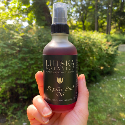 Facial Oil Infused With Poplar Buds ~ 2025 Limited Edition