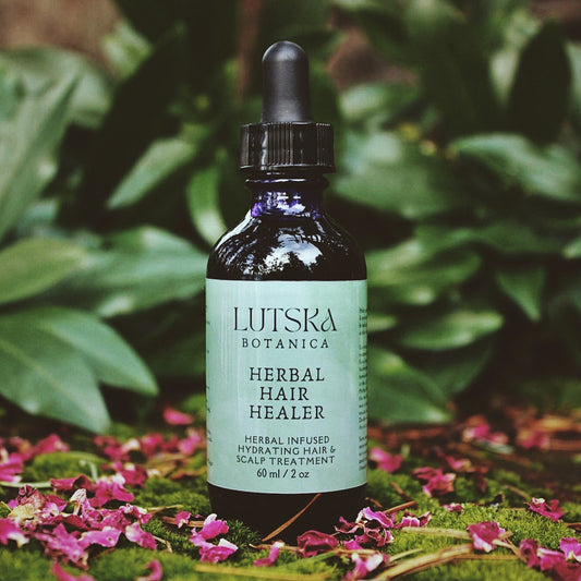 HERBAL HAIR HEALER - Scalp & Hair Treatment - Rosemary, Hops, Nettle