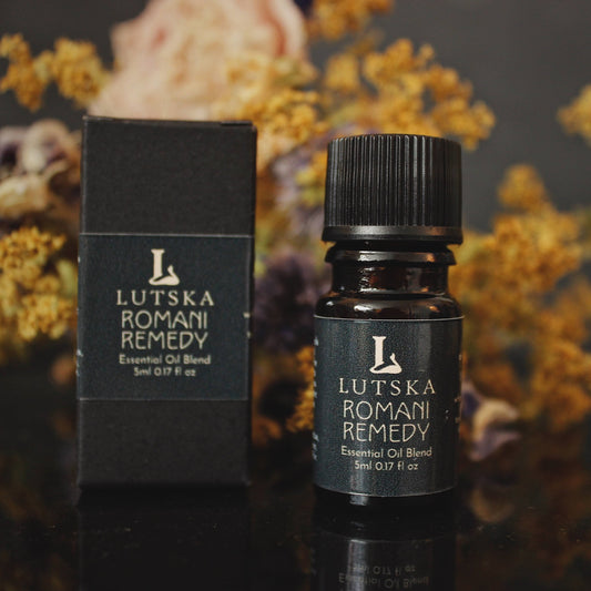 romani remedy lutska slavic thieves oil esssential oil blend aromatherapy