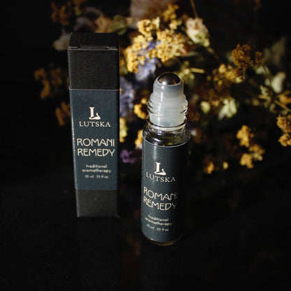 romani remedy lutska thieves oil roller aromatherapy