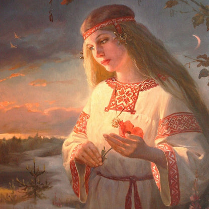 SLAVIC MAGIC - Herbal Infused Beauty Oil - Yarrow, Elderflower, Linden - Essential Oil Free